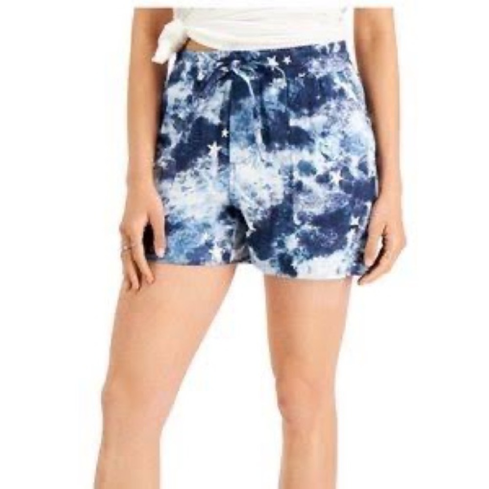 415- Style & Co NWT Blue & White Shorts w/ Stars, Size 1X.